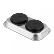 Тарелка магнитная двойная 136×237×28 мм INTERTOOL ET-1053