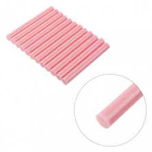 Комплект розовых клеевых стержней 11.2мм*100мм, 12шт. INTERTOOL RT-1045