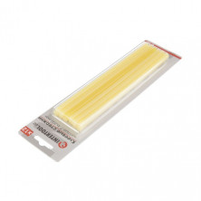 Комплект желтых клеевых стержней 7.4мм*200мм, 12шт. INTERTOOL RT-1051