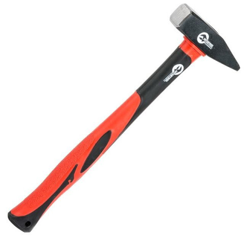 Молоток 500г ручка из фибергласса INTERTOOL HT-0205