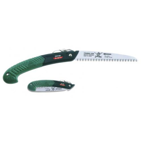 Пила складная с прямым полотном и пружинным типом замка (L=180 мм/4 мм)