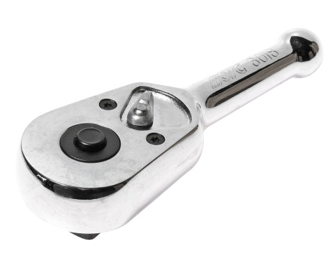 Трещотка укороченная 1/2&quot; 130мм (стальная ручка)