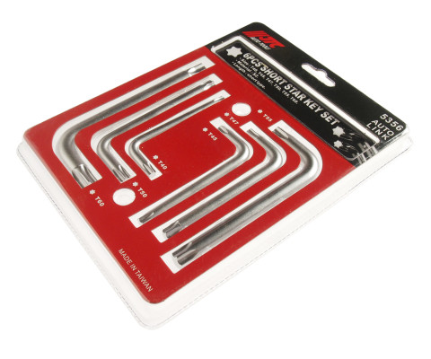 Набор угловых ключей TORX  Т40-Т60 6ед.