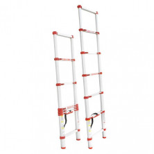 Лестница алюминиевая телескопическая 6 ступеней INTERTOOL LT-3020