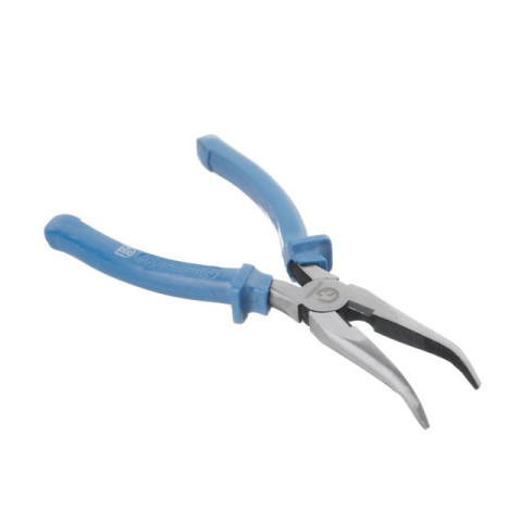 Щипцы удлиненные изогнутые 200мм INTERTOOL HT-0126