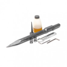 Молоток отбойный SDS hex 1050Вт, 1400удар/мин, 42Дж, металлический кейс, пика, зубило. INTERTOOL DT-0198