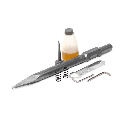 Молоток отбойный SDS hex 1050Вт, 1400удар/мин, 42Дж, металлический кейс, пика, зубило. INTERTOOL DT-0198