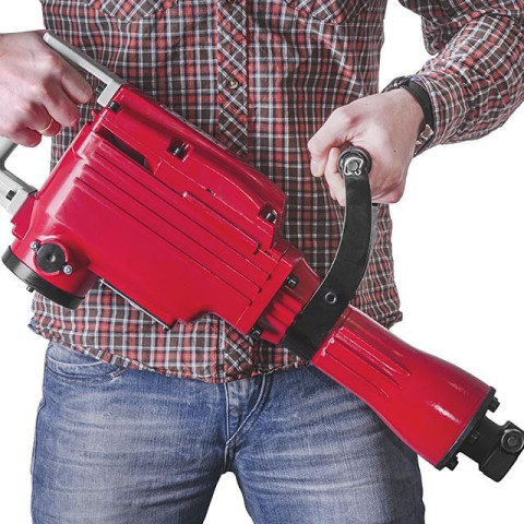 Молоток отбойный SDS hex 1050Вт, 1400удар/мин, 42Дж, металлический кейс, пика, зубило. INTERTOOL DT-0198