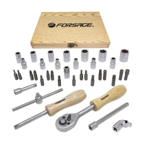 Набор инструментов 38пр. 1/4" (6гр.) Forsage F-2382-5