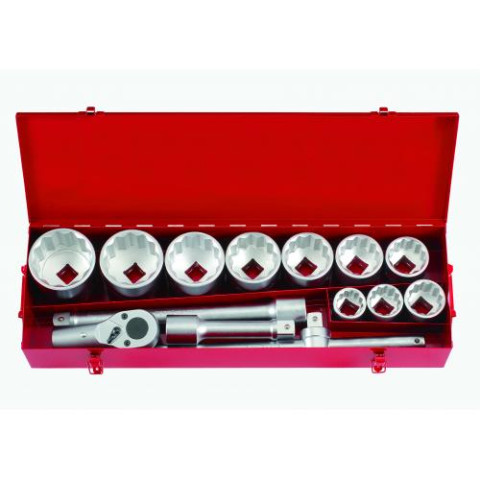 1 Набор инструмента 12-гр. 14 пр. (36-80 мм) (FORCE 8141)