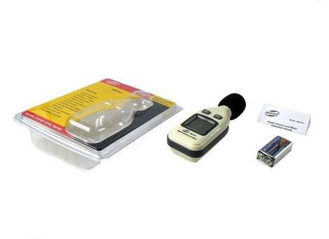 Измеритель уровня шума (шумомер) 30-130 дБ BENETECH GM1351