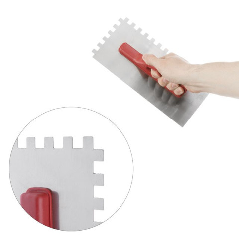 Затирка cтальная оцинкованная INTERTOOL KT-0007