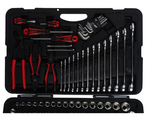 Набор инструмента 145ед. (черный)