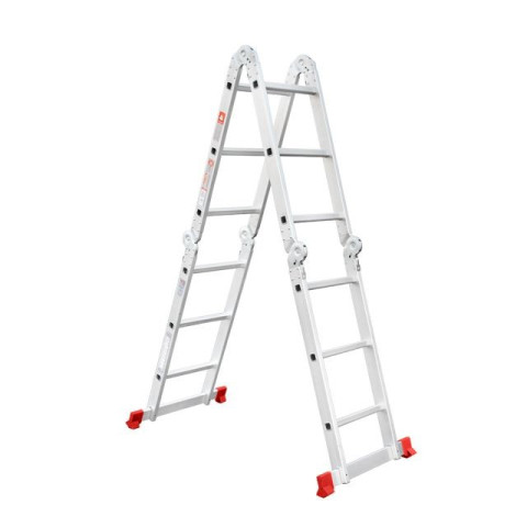 Лестница алюминиевая мультифункциональная трансформер INTERTOOL LT-0030