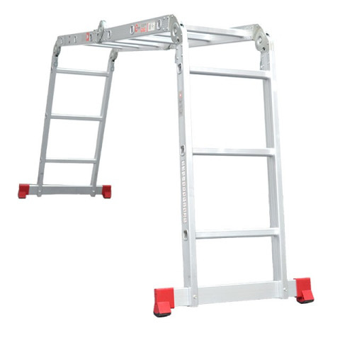 Лестница алюминиевая мультифункциональная трансформер INTERTOOL LT-0030