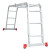 Лестница алюминиевая мультифункциональная трансформер INTERTOOL LT-0030