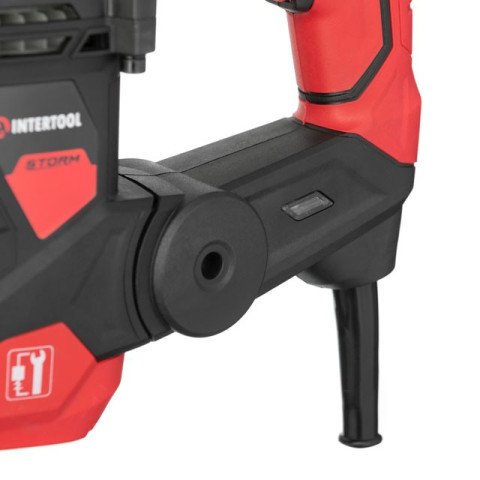 Перфоратор 1500Вт, 3 режима, 0-850 об/мин, 0-4500 уд/мин, 6 Дж, регулировка оборотов INTERTOOL WT-0163