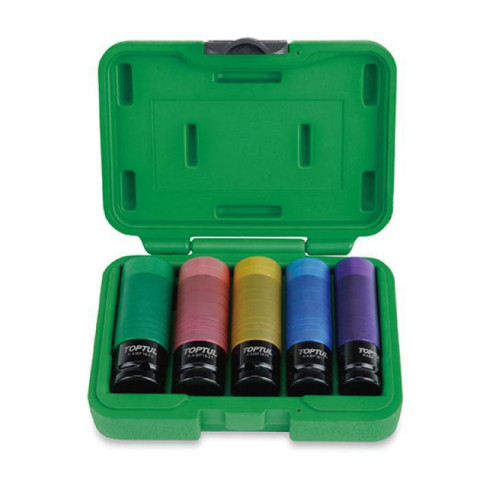 Набор головок для литых дисков TOPTUL 1/2" 5ед. Pro-Series GDAI0503