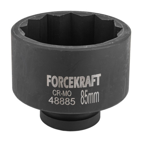 Головка ударная 85мм (12гр.),1" FORCEKRAFT FK-48885