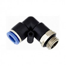 Соединитель угловой Ф8-R1/4 (Sumake PL 0802)