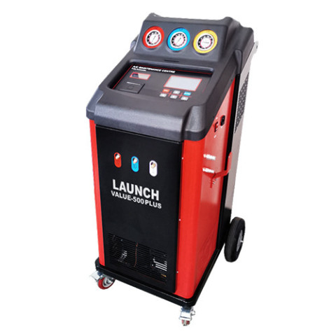 Установка для заправки автомобильных кондиционеров R134a или R1234yf (автоматическая) LAUNCH VALUE-500PLUS