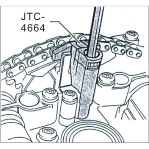 Приспособление для натяжителя цепи ГРМ VW, AUDI