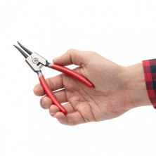 Щипцы для снятия и установки стопорных колец прямые на разжим INTERTOOL HT-7007