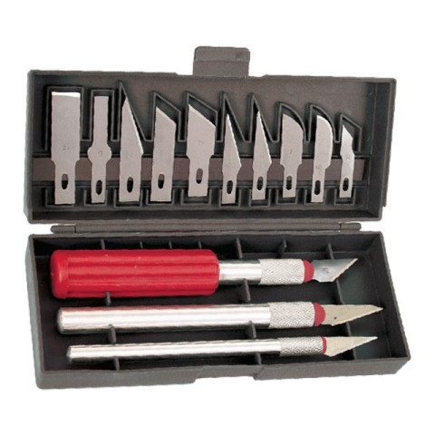 Набор скальпелей 13шт. INTERTOOL HT-0525