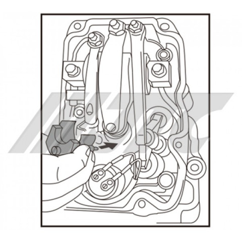 Приспособление для регулировки форсунок SCANIA (69,9 мм)