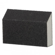 Губка для шлифования трапеция 110*75*54*25 мм, оксид алюминия К180 INTERTOOL HT-0818