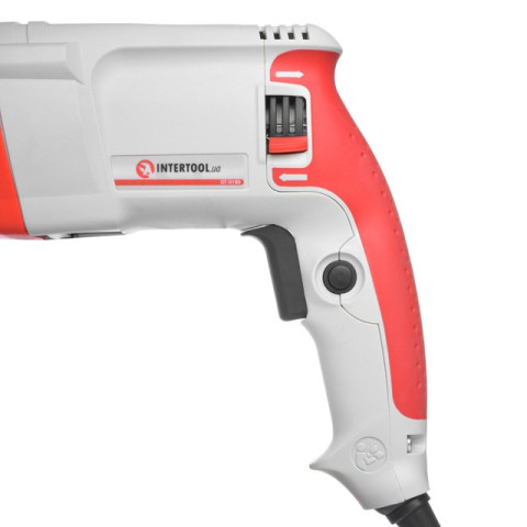 Перфоратор 850 Вт, 3.2 Дж, 0-900 об/мин, 0-4400 уд/мин, 3 режима, SDS plus INTERTOOL DT-0180