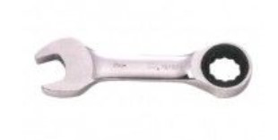 Ключ комбинированный трещоточный короткий 19мм