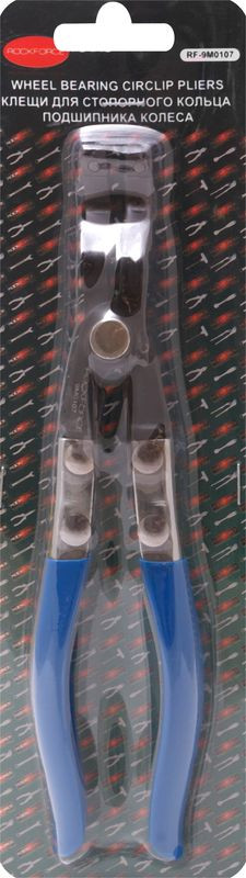 Клещи для снятия и установки стопорных колец без проушин, в блистере ROCKFORCE RF-9M0107