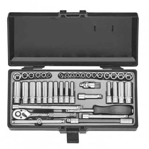 1/4 Набор инструмента 6-гр. 40 пр. (FORCE 2402)