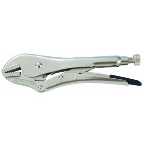 Зажим с фиксатором (плоские губки) L=250 мм (FORCE 614A250)