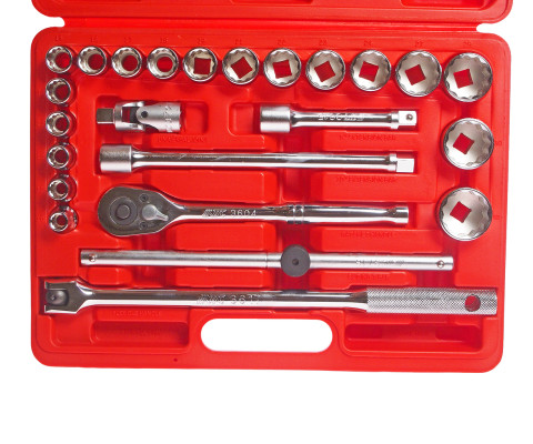 Набор головок 1/2" 24ед. 12гр.