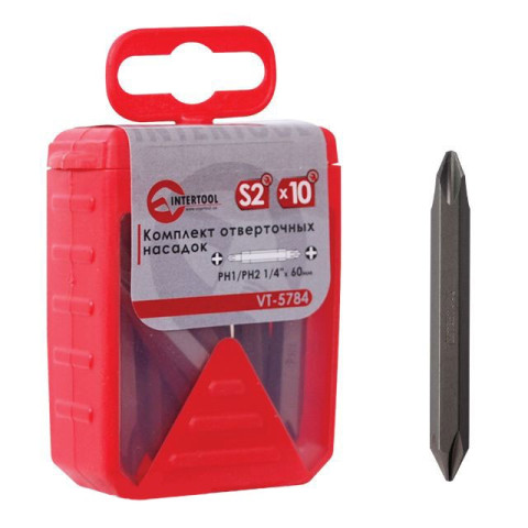 Комплект отверточных насадок INTERTOOL VT-5784