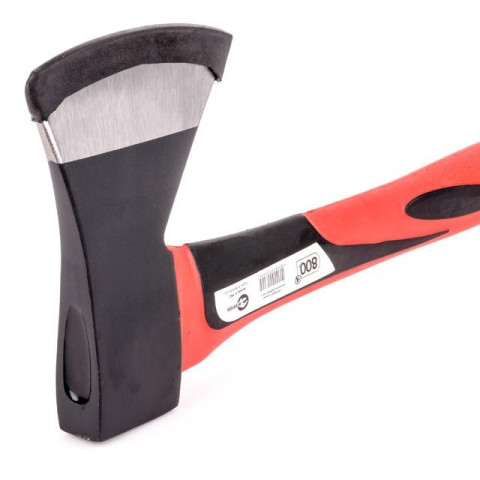 Топор 800 г ручка из фибергласса INTERTOOL HT-0262