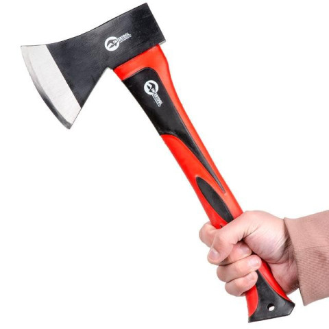 Топор 800 г ручка из фибергласса INTERTOOL HT-0262