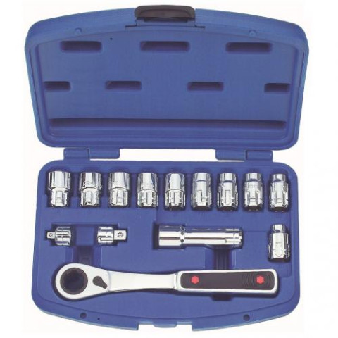 3/8 Hабор головок сквозных 14 пр. (FORCE 3142)