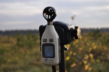 Цифровой анемометр 0,1-30м/с, -10-45°C BENETECH GM816A