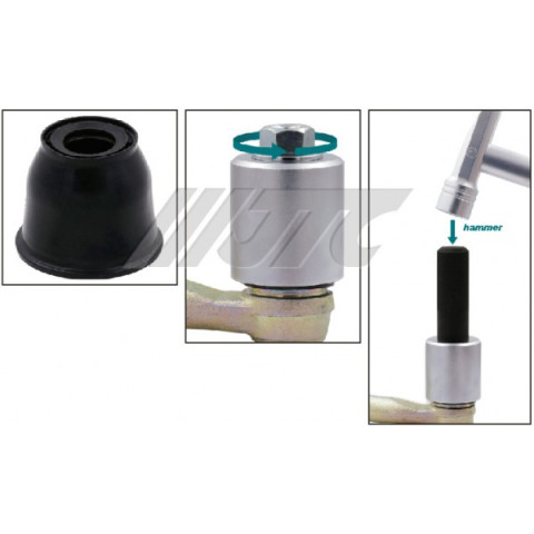 Набор оправок для установки пыльников шаровых шарниров