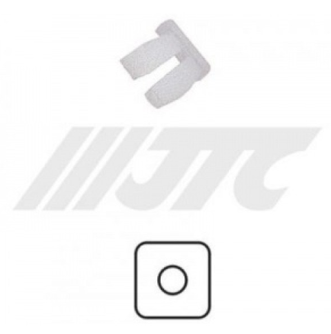 Клипса автомобильная пластиковая (цоколь лампы 5/32") (25шт.)