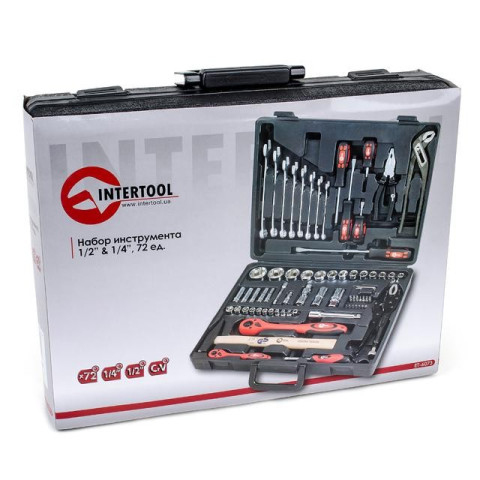 Профессиональный набор инструментов INTERTOOL ET-6073