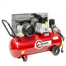 Компрессор 50 л, 1.8 кВт, 220 В, 10 атм, 250 л/мин. INTERTOOL PT-0011