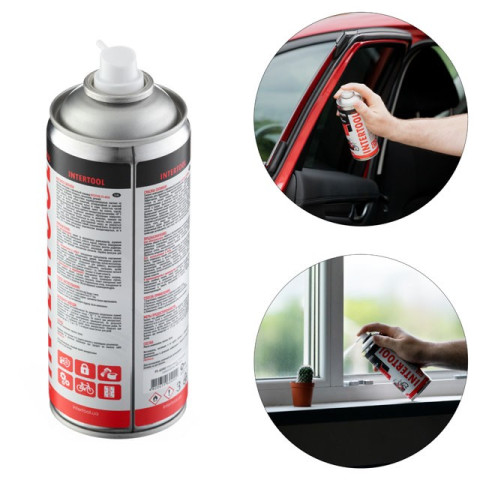 Cмазка "Силикон", аэрозоль 400 мл. INTERTOOL FS-6040