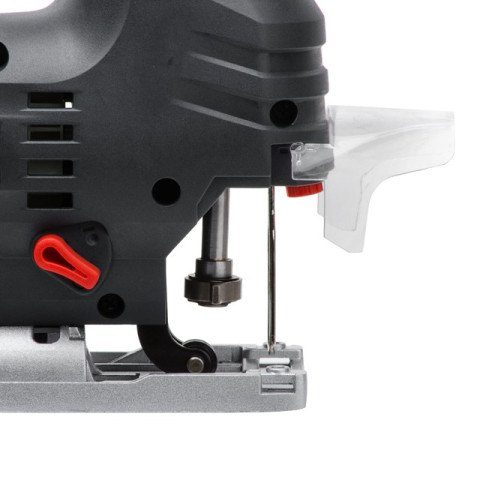 Электролобзик 810 Вт, 800-2900 ход/мин,бесключевой патрон, макс.гл.распила 80 мм, алюминиевая платформа, led-подсветка INTERTOOL WT-0490