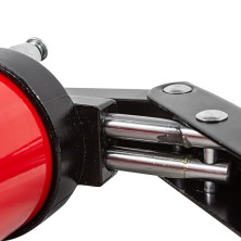 Шприц для нагнетания густой смазки ручной 600мл в комплекте с жестким(L-170мм) и гибким(L-330мм) наконечником (2штока,''под закладку'') Forsage F-78043D