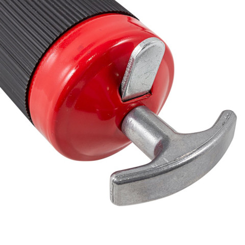 Шприц для нагнетания густой смазки ручной 600мл в комплекте с жестким(L-170мм) и гибким(L-330мм) наконечником (2штока,''под закладку'') Forsage F-78043D