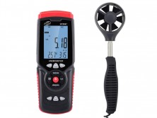 Анемометр профессиональный USB 0,3-45м/с, 0-45°C BENETECH GT8907